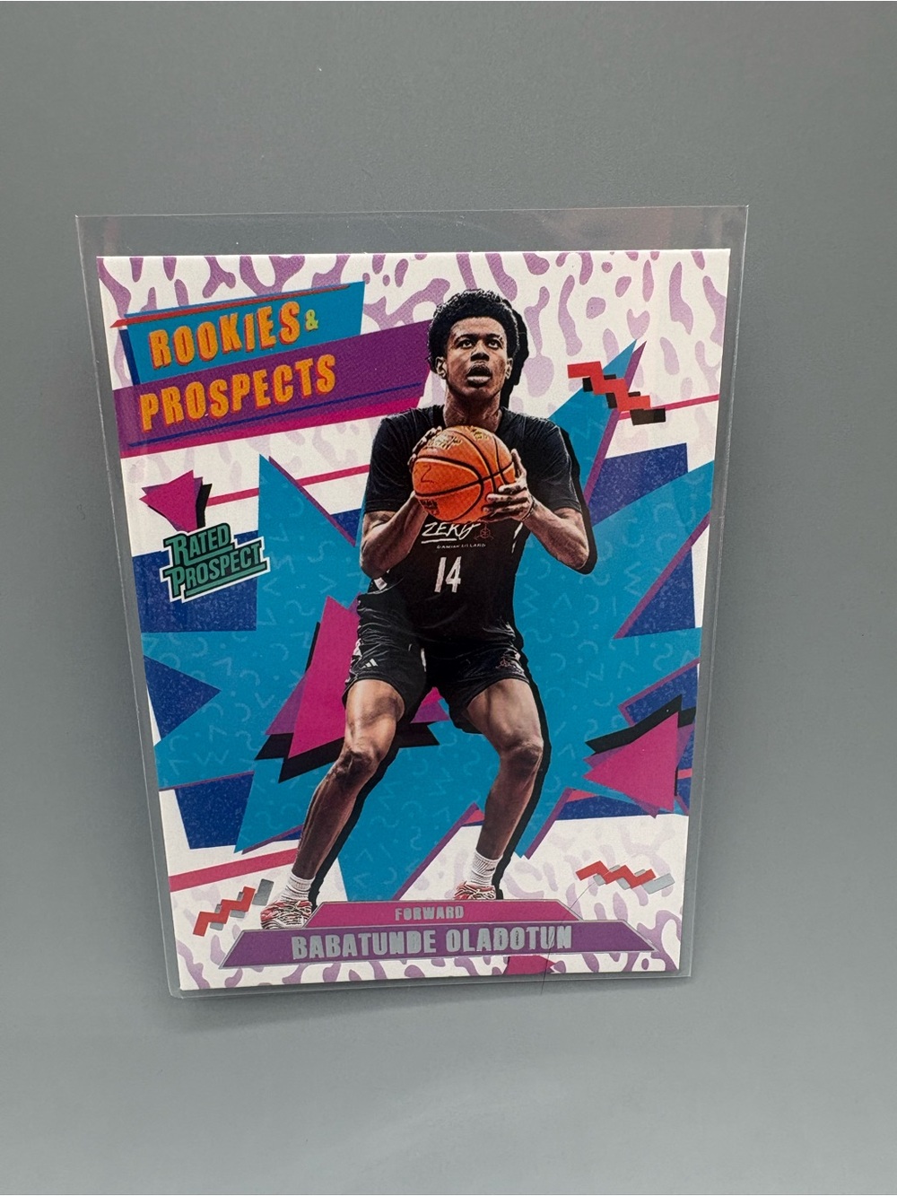 2026 Panini Decades 90s Babatunde Oladotun Rated Prospect #140